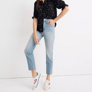 NWT Madewell Classic Straight Jeans